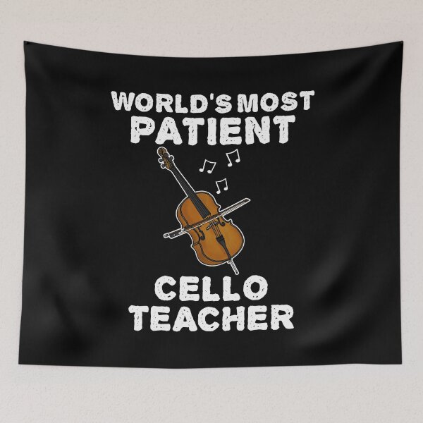 Item preview, World's Most Patient Cello Teacher, Cellist Funny designed and sold by doodlerob.