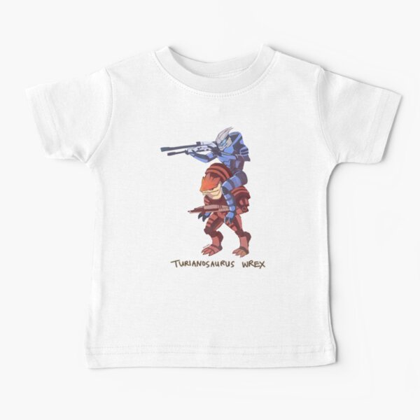 Turianosaurus Wrex Camiseta para bebés