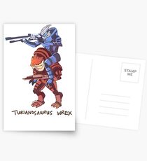 Turianosaurus Wrex Postcards