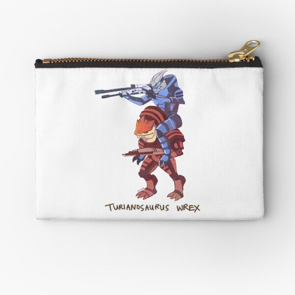 Turianosaurus Wrex Zipper Pouch