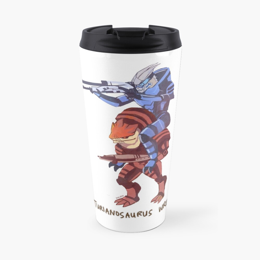 Turianosaurus Wrex Travel Mug