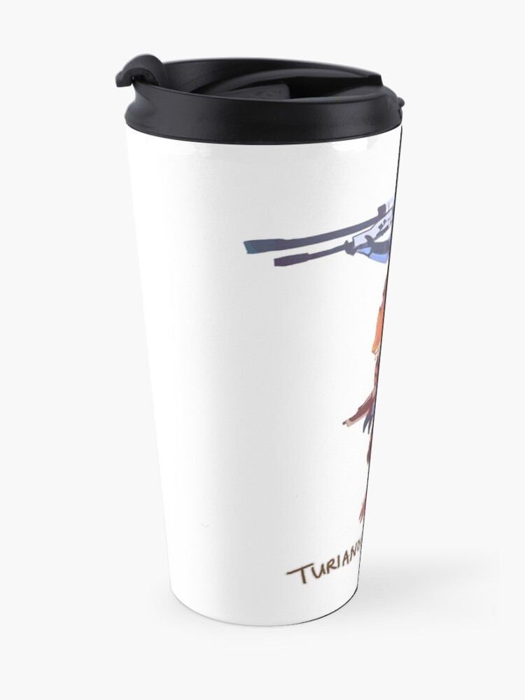 Alternate view of Turianosaurus Wrex Travel Mug
