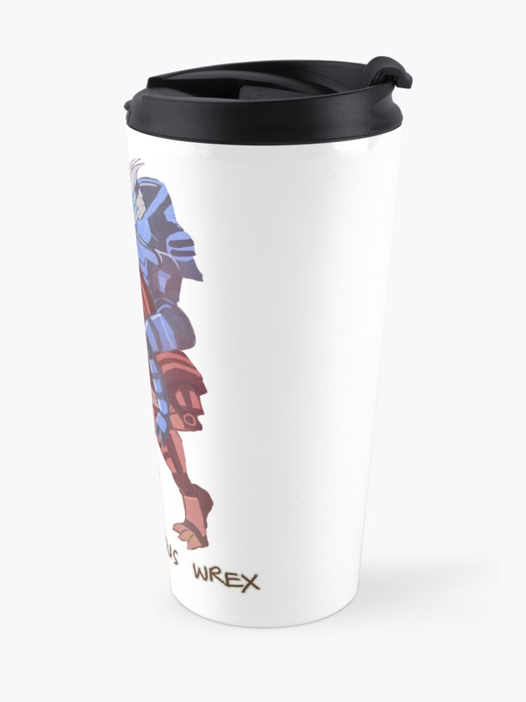 Alternate view of Turianosaurus Wrex Travel Mug