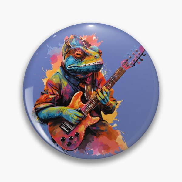 Item preview, Chameleon Guitarist designed and sold by theblockstore.