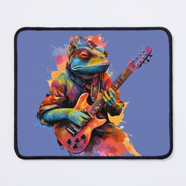 Item preview, Chameleon Guitarist designed and sold by theblockstore.