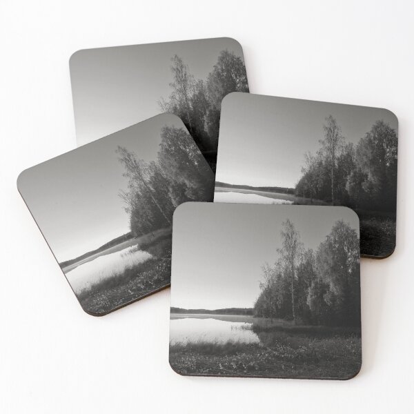 Item preview, Morning haze over Parkkuunlahti bw designed and sold by Jouko Lehto Photography.