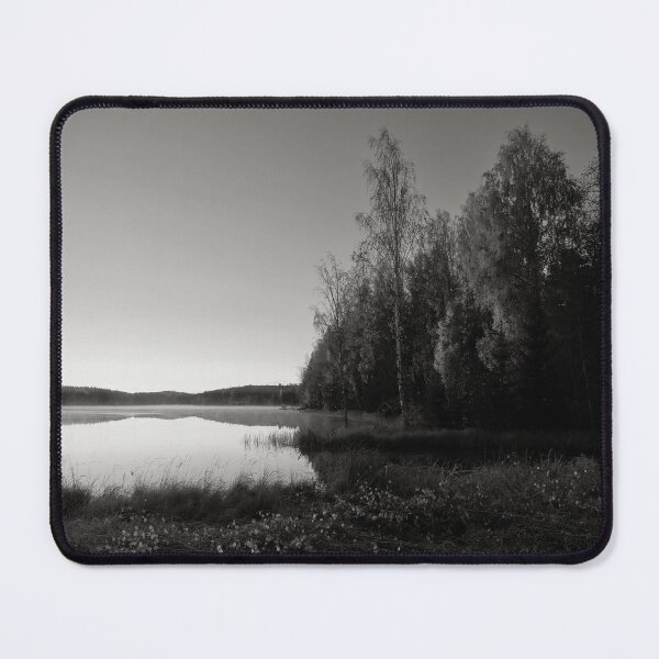 Item preview, Morning haze over Parkkuunlahti bw designed and sold by Jouko Lehto Photography.