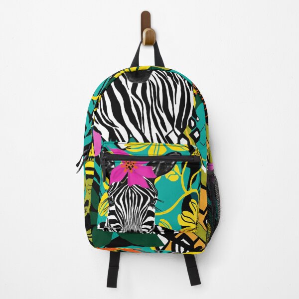 Item preview, African Floral - The Zebra and  the Mermaid designed and sold by KEROMERO.