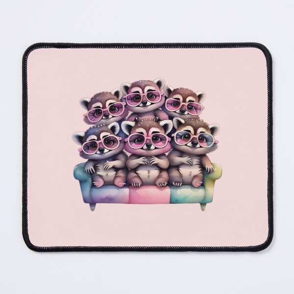 Item preview, Raccoons watching TV designed and sold by Nolan6.