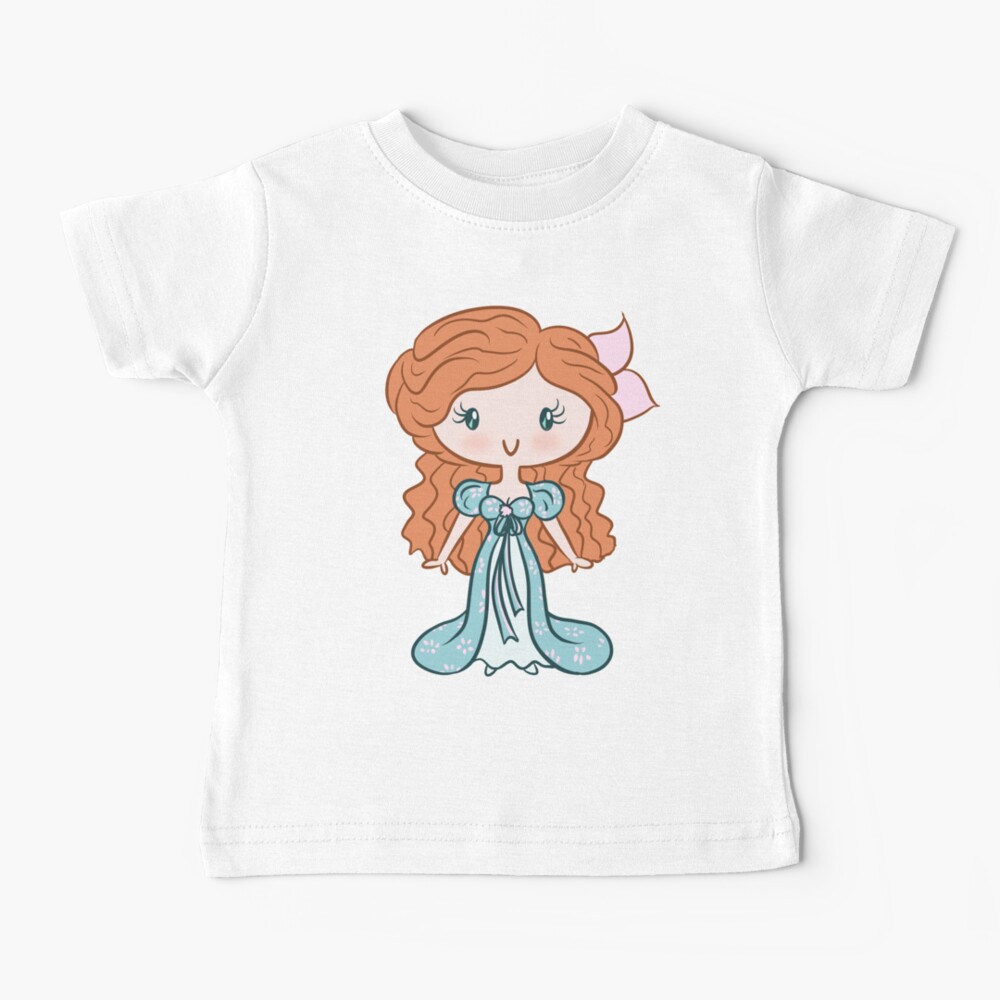 Lil' CutiE - Curtains Princess Baby T-Shirt