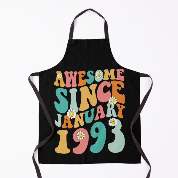 Item preview, Awesome Since January 1993 | Made In 1993 | Retro Groovy Birthday designed and sold by Christina-grich.