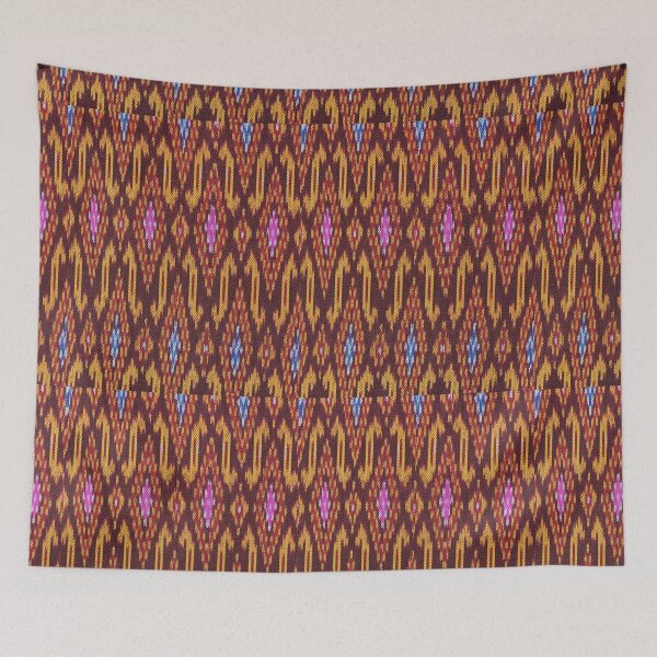 Item preview, Mud Mee Thai Pattern 2, Thailand, Local Thai art  designed and sold by PanyArt.