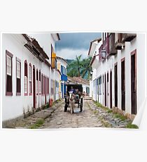 Colonial Gem - Paraty, Brazil Poster