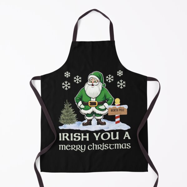 Item preview, Irish You A Merry Christmas, Irish Style Merry Christmas Greeting designed and sold by Urban-Celt.
