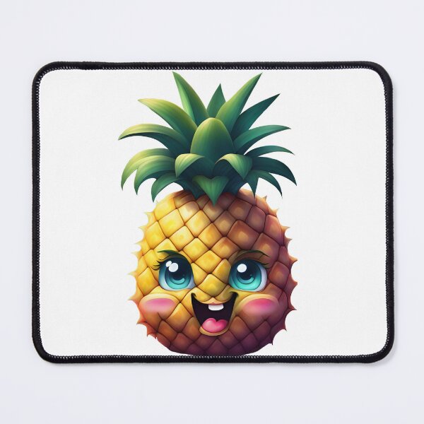 Item preview,  Happy and Shy Pineapple designed and sold by AriaMariaDesign.
