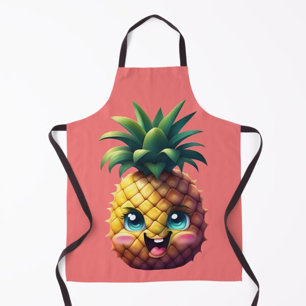 Item preview, Happy and Shy Pineapple designed and sold by AriaMariaDesign.
