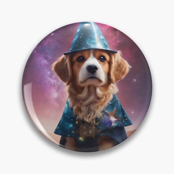 Item preview, Doggy Wizard - Design 8 designed and sold by Geek-Girl-Art.