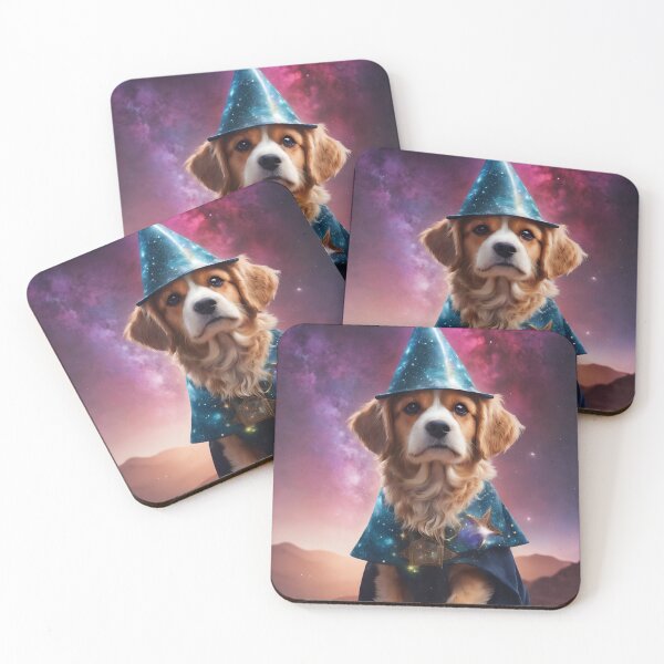 Item preview, Doggy Wizard - Design 8 designed and sold by Geek-Girl-Art.