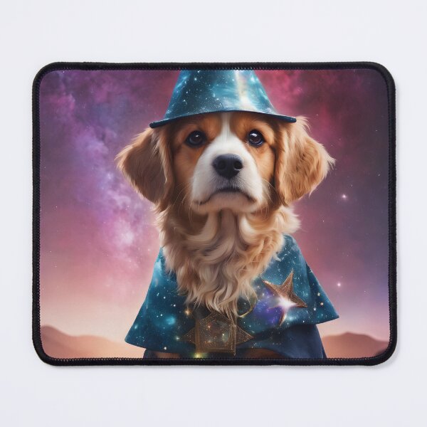 Item preview, Doggy Wizard - Design 8 designed and sold by Geek-Girl-Art.