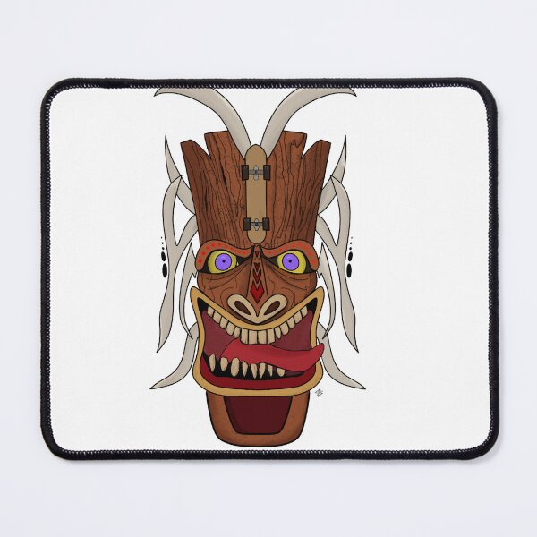 Item preview, Wild Tiki Skateboard King with Tribal Design designed and sold by Jfouty.