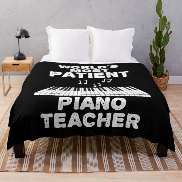 Artikelvorschau, Der geduldigste Klavierlehrer der Welt, ein lustiger Pianist entworfen und verkauft von doodlerob.