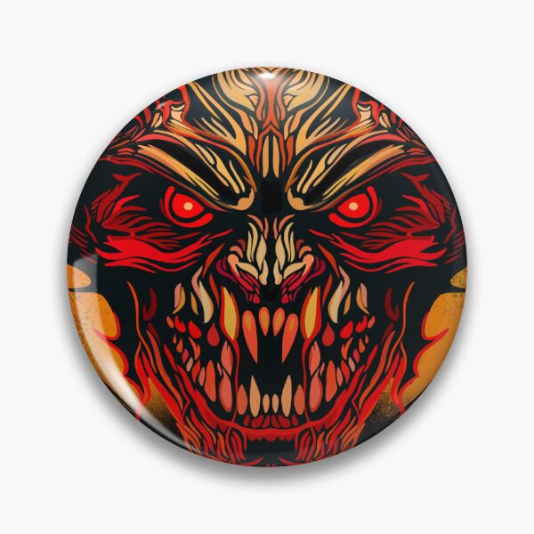 Item preview, Devil Horror Face designed and sold by slodkace.