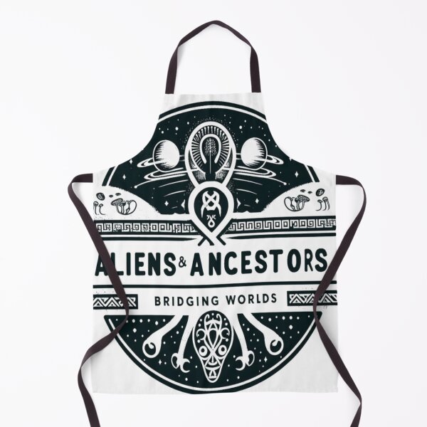 Aperçu de l'œuvre Aliens et ancêtres reliant les mondes créée et vendue par KitonicTees.