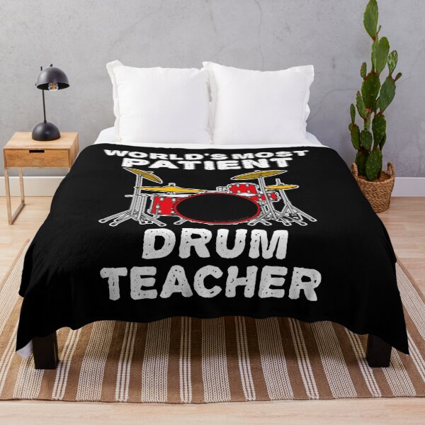 Item preview, World's Most Patient Drum Teacher, Drummer Funny designed and sold by doodlerob.