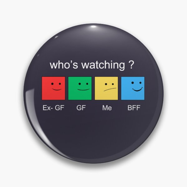 Item preview, Who’s watching - funny ,sarcastic quote for him designed and sold by Tanuja  Sharma.