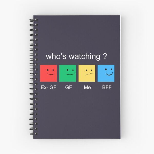 Item preview, Who’s watching - funny ,sarcastic quote for him designed and sold by Tanuja  Sharma.