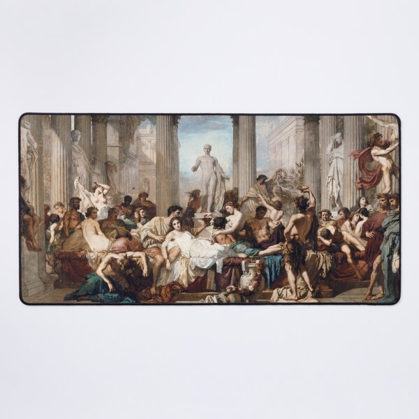 Item preview, The Romans in their Decadence (1847) - Thomas Couture designed and sold by SALON DES ARTS.