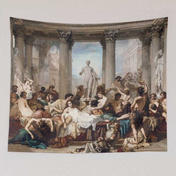 Item preview, The Romans in their Decadence (1847) - Thomas Couture designed and sold by SALON DES ARTS.