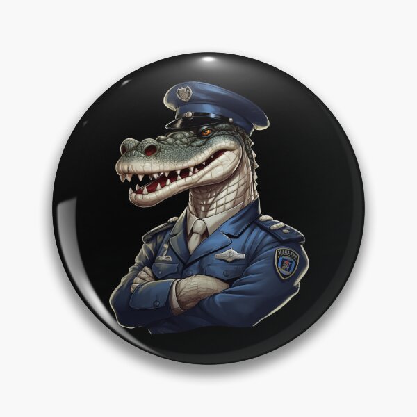 Item preview, Crocodile policeman designed and sold by Soulskier.