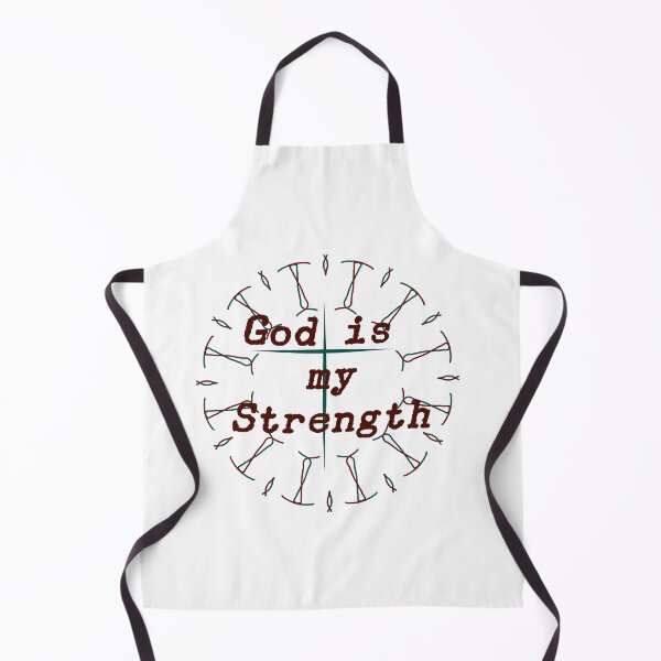 Item preview, God is my Strength designed and sold by lillyaura-art.