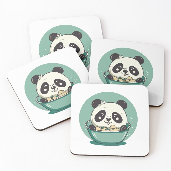 Item preview, Cute Kawaii Panda Eating designed and sold by Ceylonex Arts.