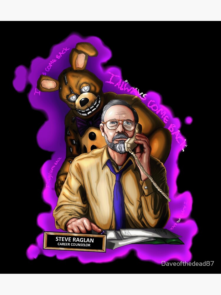 FNAF Freddy Jumpscare - Five Nights At Freddys - Posters and Art Prints