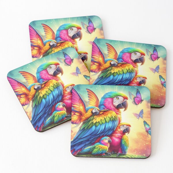 Item preview, Nature's Splendor: Celebrating Colorful Parrots in Art designed and sold by Daniel Dudgeon.
