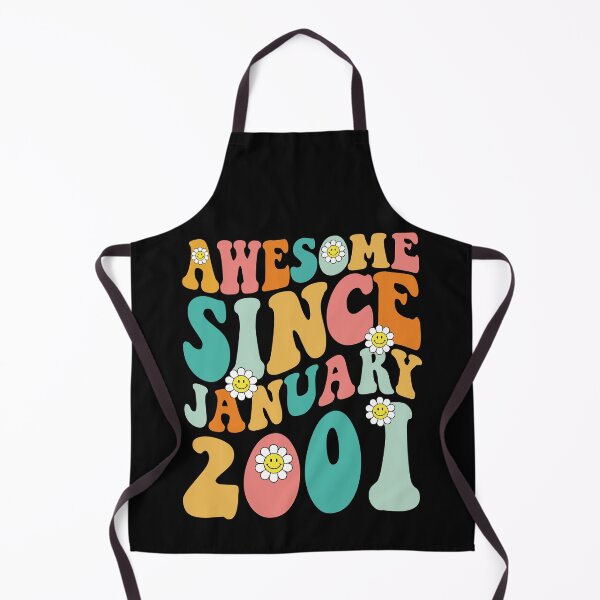 Item preview, Awesome Since January 2001 | Made In 2001 | Retro Groovy Birthday designed and sold by Christina-grich.