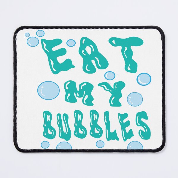 Item preview, Eat My Bubbles Swimming Sticker designed and sold by GreatOnizuka ⭐⭐⭐⭐⭐.