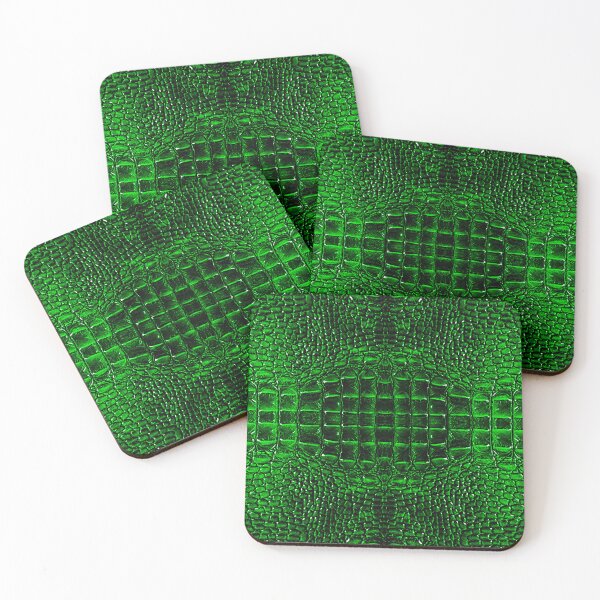Item preview, Green Alligator - Crocodile Leather Texture designed and sold by House of Sadu by Craitza.