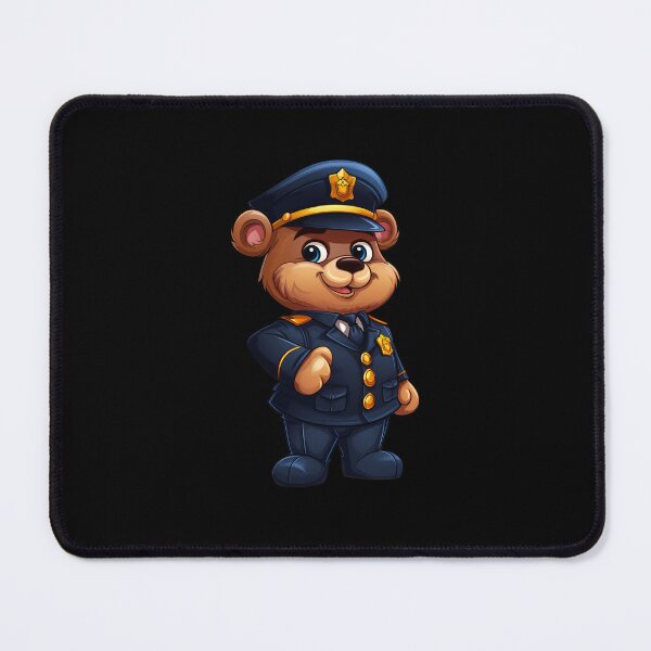 Item preview, Bear policeman designed and sold by Soulskier.