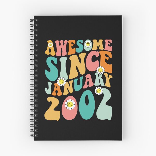 Item preview, Awesome Since January 2002 | Made In 2002 | Retro Groovy Birthday designed and sold by Christina-grich.
