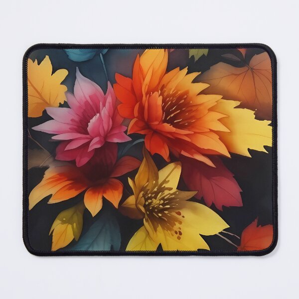 Item preview, The Autumn Aesthetic - leaves in autumn hues designed and sold by EmeraldeaDesign.