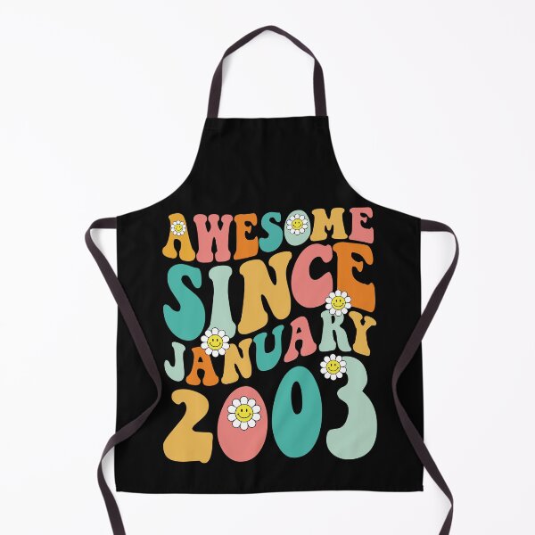 Item preview, Awesome Since January 2003 | Made In 2003 | Retro Groovy Birthday designed and sold by Christina-grich.