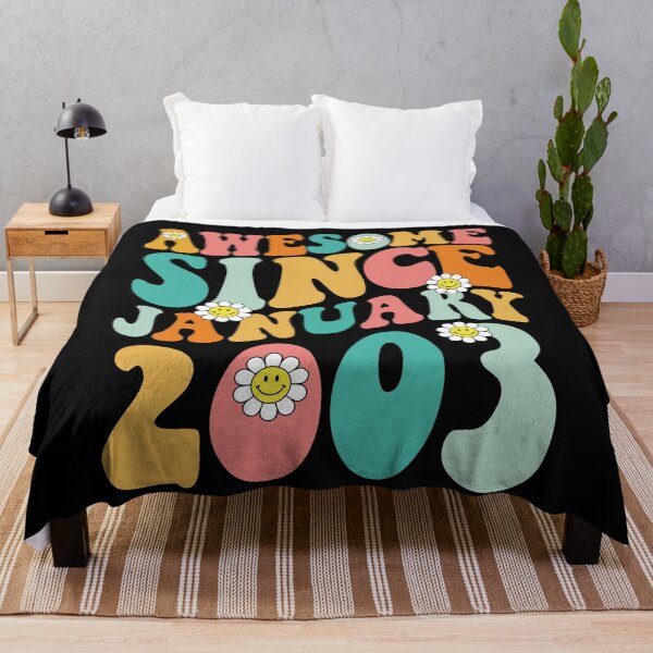 Item preview, Awesome Since January 2003 | Made In 2003 | Retro Groovy Birthday designed and sold by Christina-grich.