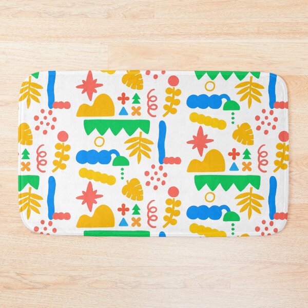 Item preview, Abstract patterns of primary colors, patterns that embody nature designed and sold by zzzozzo.