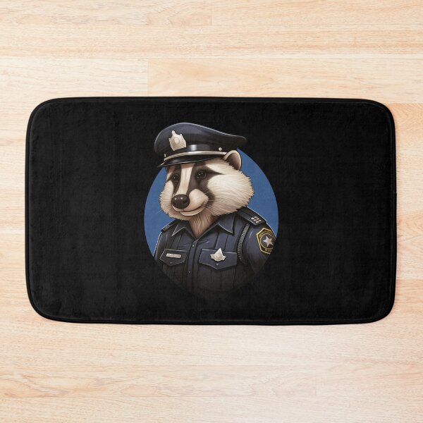 Item preview, Police Badger designed and sold by Soulskier.