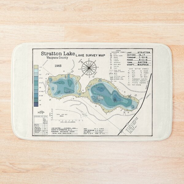 Item preview, Stratton Lake WI Waupaca County  designed and sold by Jean Plout.