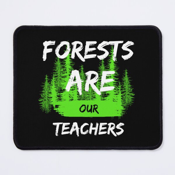 Item preview, Forests are our teachers -- Bill Mollison - dark background designed and sold by elearah1.