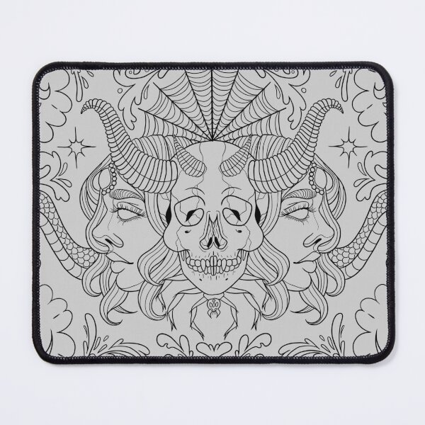 Item preview, Creepy Black And White Tapestry 2 designed and sold by Xyluxus.